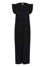Lade das Bild in den Galerie-Viewer, Süßes Sommerkleid KACELINA Flounce Black | Kaffe
