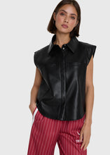 Lade das Bild in den Galerie-Viewer, Faux Leather Waistcoat | ALIX The Label
