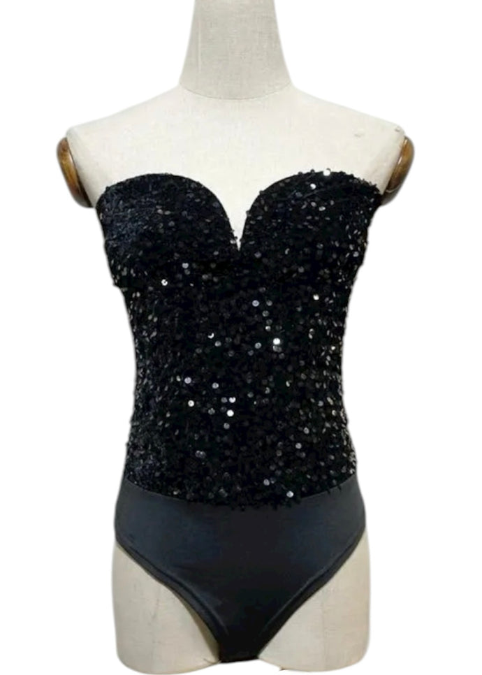 Corsage Body „MIA“ | Schwarz