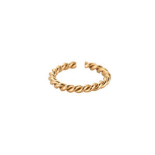 Lade das Bild in den Galerie-Viewer, Anpassbarer Ring „Twisted“ | Gold
