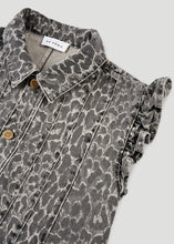 Lade das Bild in den Galerie-Viewer, Uva Denim Vest Leo Grey
