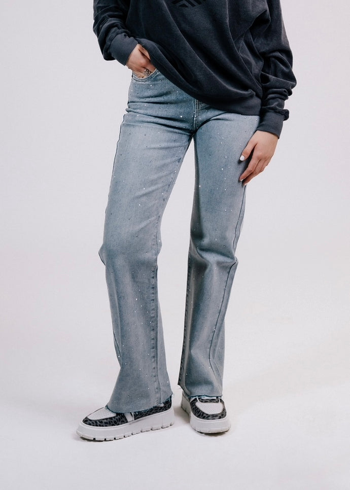 Sparkle Jeans | Blau & Grau