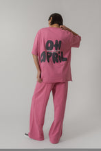 Lade das Bild in den Galerie-Viewer, Boyfriend T-Shirt Era Deep Pink | OH APRIL
