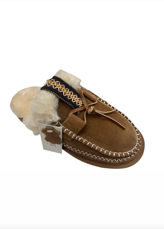 OOG Cozy Schlappen  | Chestnut
