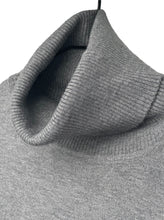 Lade das Bild in den Galerie-Viewer, Basic Longsleeve mit Rollkragen | Schwarz &amp; Dark Grey
