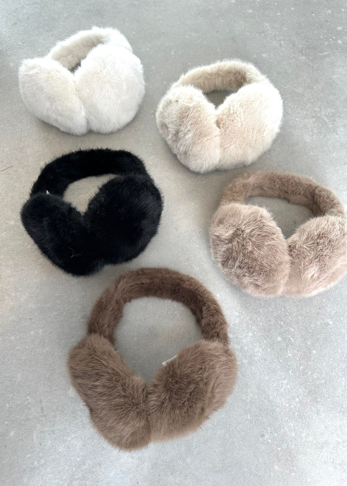 Kuschelige Fake Fur Ohrenwärmer | verschiedene Farben