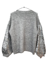 Lade das Bild in den Galerie-Viewer, Sequin Pullover | Grau
