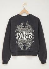 Lade das Bild in den Galerie-Viewer, Sweatshirt &quot;Paris&quot; mit Blumenprint
