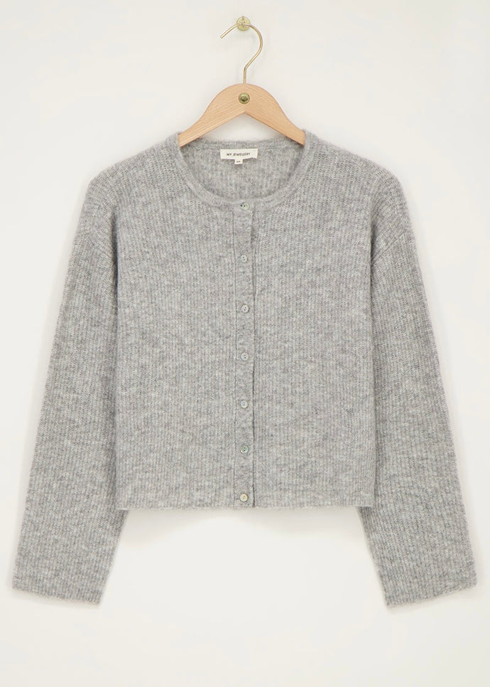 Cozy Cardigan Grau | My Jewellery