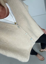 Lade das Bild in den Galerie-Viewer, Summer Kurzarm Cardigan mit Kid Mohair | versch. Farben
