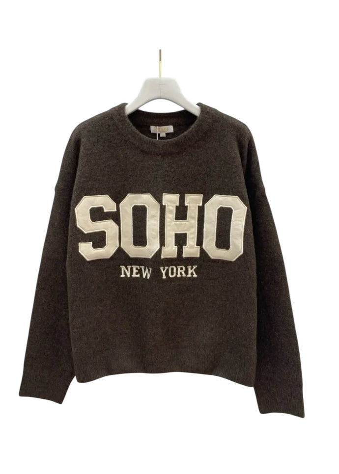 Strickpullover SOHO | Chocolate