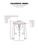 Lade das Bild in den Galerie-Viewer, Jesra Stripe Blazer | Colourful Rebel

