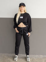 Lade das Bild in den Galerie-Viewer, Casual Jogger Set &quot;AVA&quot; | Schwarz
