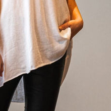 Lade das Bild in den Galerie-Viewer, Long Basic T-Shirt | Weiß
