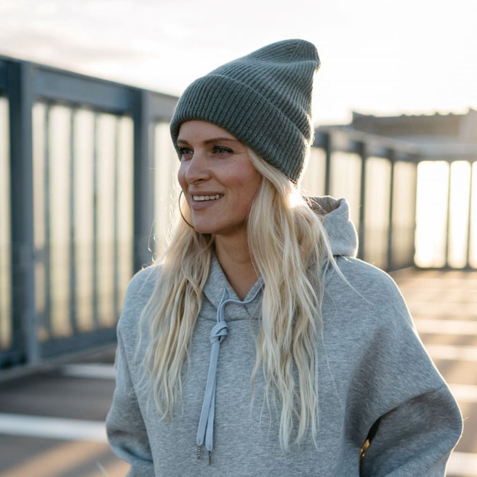 Fluffy Beanie | Khaki