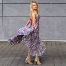 Lade das Bild in den Galerie-Viewer, Rückenfreies Sommerkleid | &quot;PAISLEY&quot;
