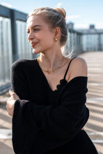 Lade das Bild in den Galerie-Viewer, Strickkleid &quot;NOIR&quot;
