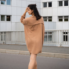 Lade das Bild in den Galerie-Viewer, Kopie von Long Mousselin Bluse | Nougat
