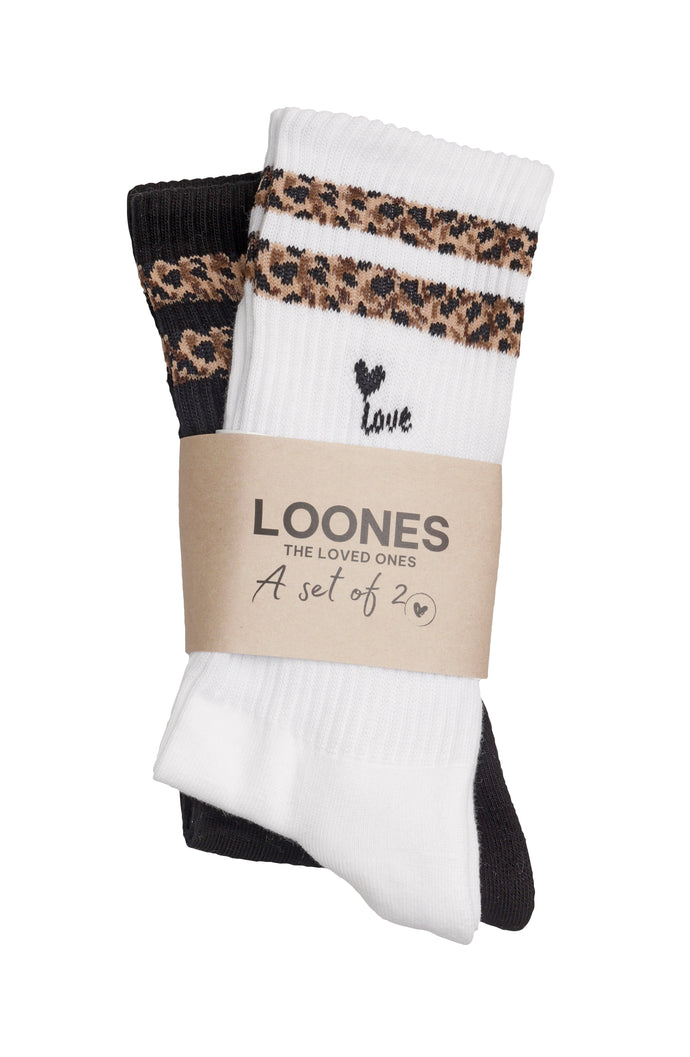 Leo Love Socken im 2er Set | Loones