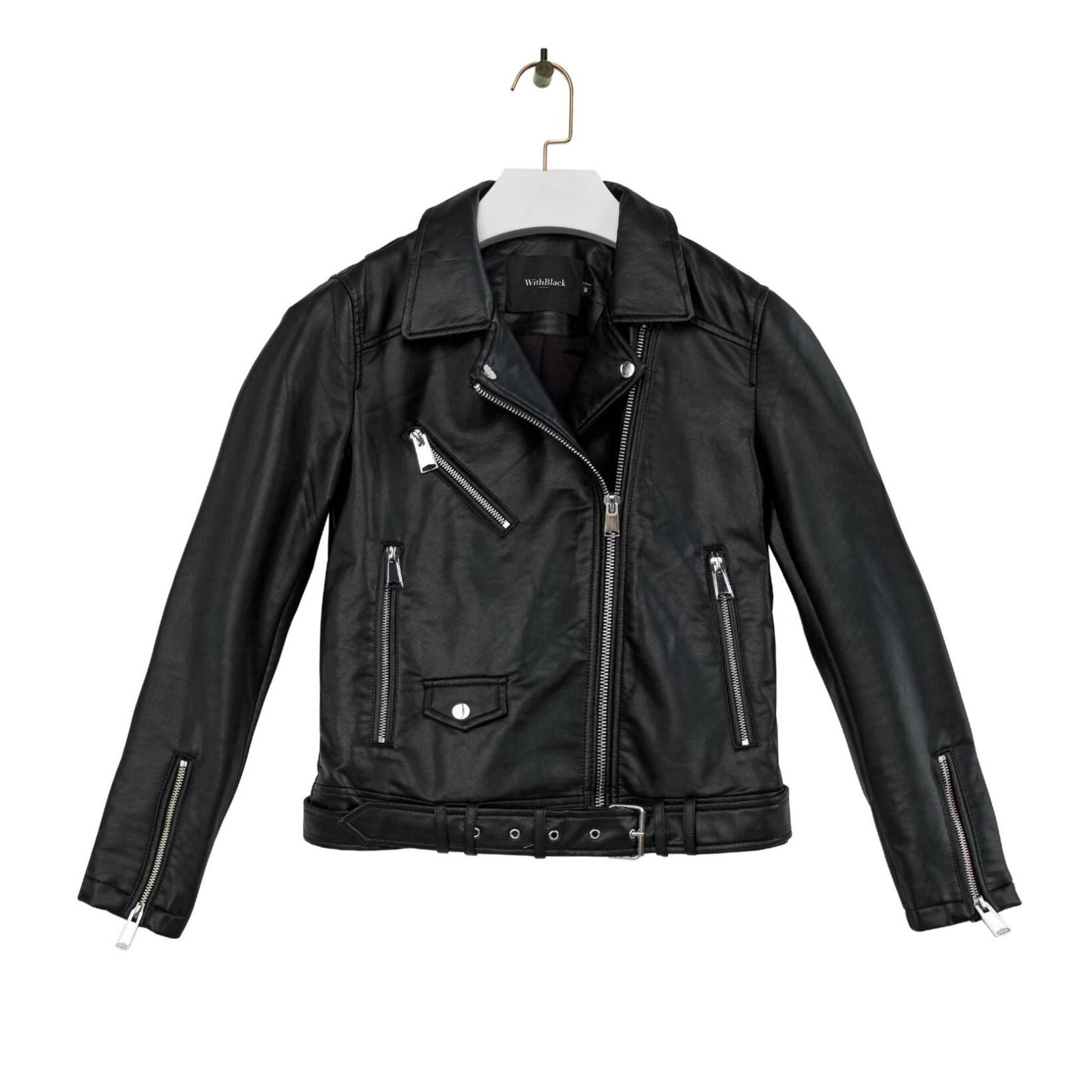 COZY WORLDWIDE | LEATHER JACKET S レッドファー