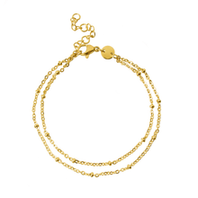 Lade das Bild in den Galerie-Viewer, Fußkettchen &quot;PUEBLA&quot; | Gold
