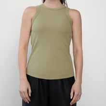 Lade das Bild in den Galerie-Viewer, Basic Tank Top | WithBlack, Khaki
