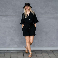 Lade das Bild in den Galerie-Viewer, Musselin Jumpsuit | &quot;MURO&quot;
